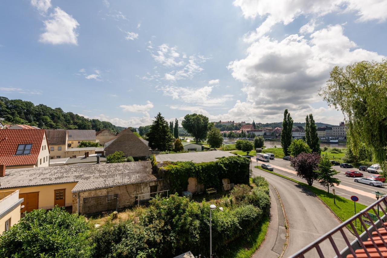 Elbpension & Ferienwohnung Saechsische Schweiz เพียร์นา ภายนอก รูปภาพ