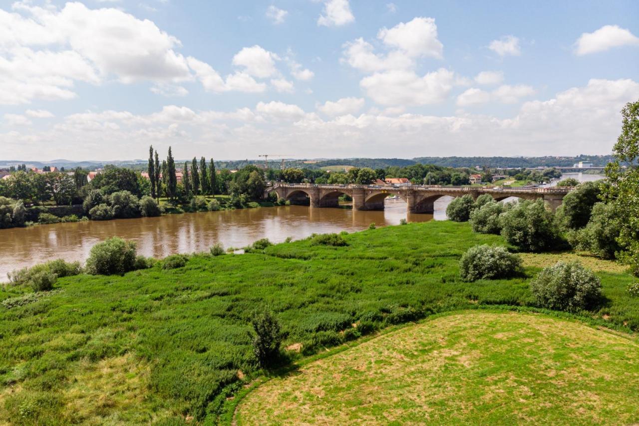 Elbpension & Ferienwohnung Saechsische Schweiz เพียร์นา ภายนอก รูปภาพ