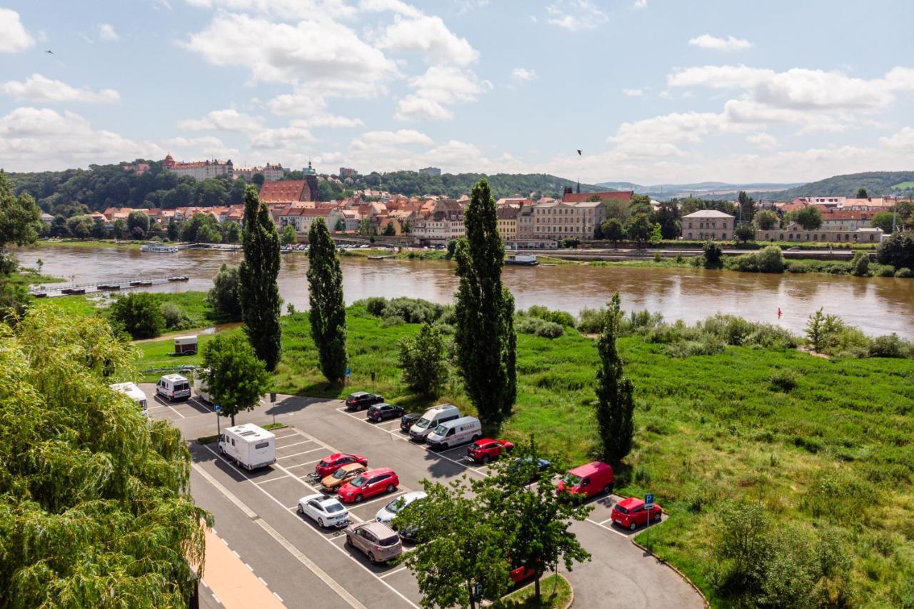 Elbpension & Ferienwohnung Saechsische Schweiz เพียร์นา ภายนอก รูปภาพ