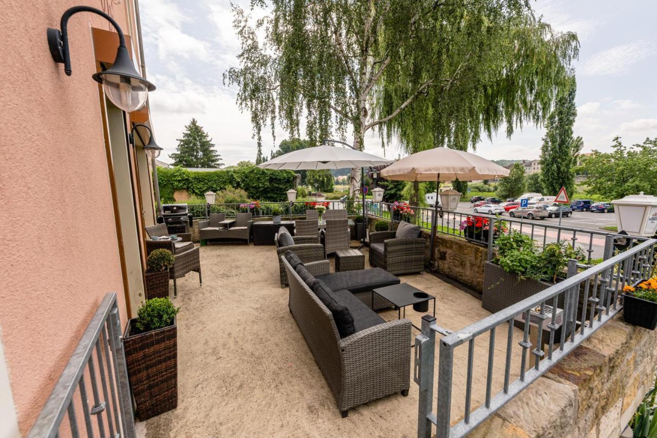 Elbpension & Ferienwohnung Saechsische Schweiz เพียร์นา ภายนอก รูปภาพ